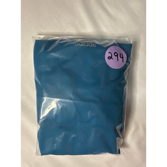 Adidis womens LG. racer back ClimaCool tank built in bra white stripes on back. - Picture 12 of 12